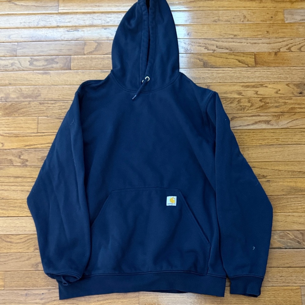 Carhartt Men's Navy Hoodie Sweater